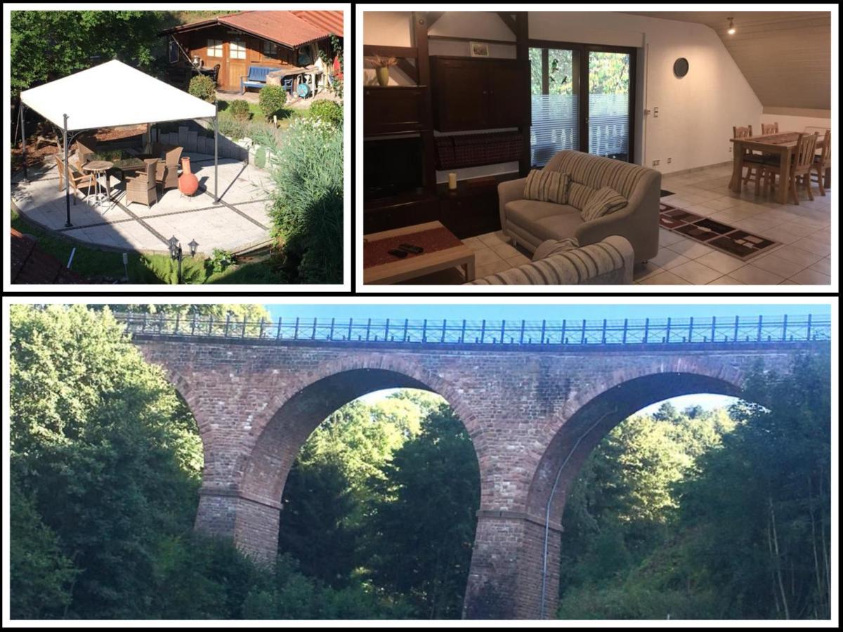 Ferienwohnung Am Viadukt Wald-Michelbach Exterior foto