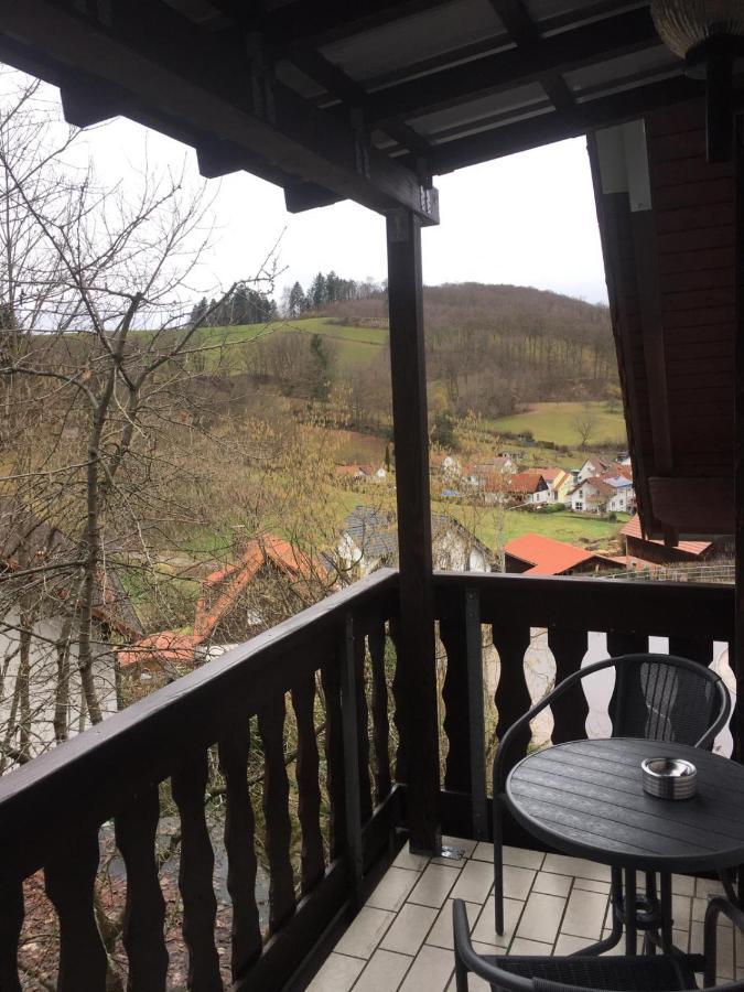Ferienwohnung Am Viadukt Wald-Michelbach Exterior foto